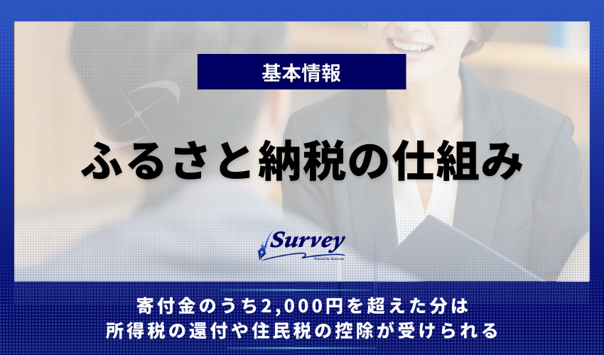 ふるさと納税の仕組み